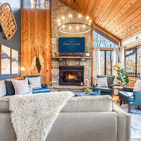 The Family Stone Luxe Cabin Sleeps 12 Hot Tub Dogfriendly Dollywood Pigeon Forge Exteriér fotografie