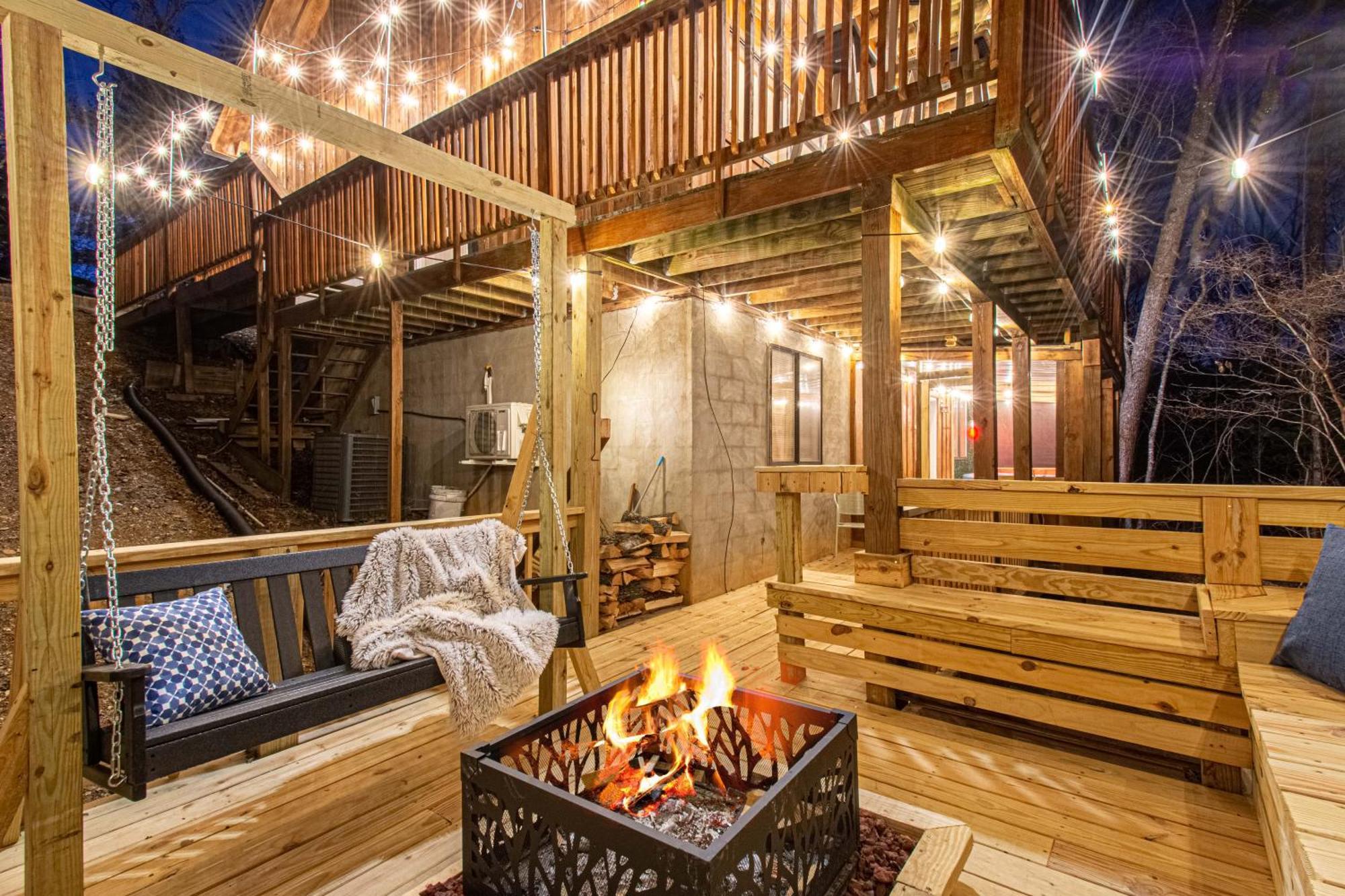 The Family Stone Luxe Cabin Sleeps 12 Hot Tub Dogfriendly Dollywood Pigeon Forge Exteriér fotografie
