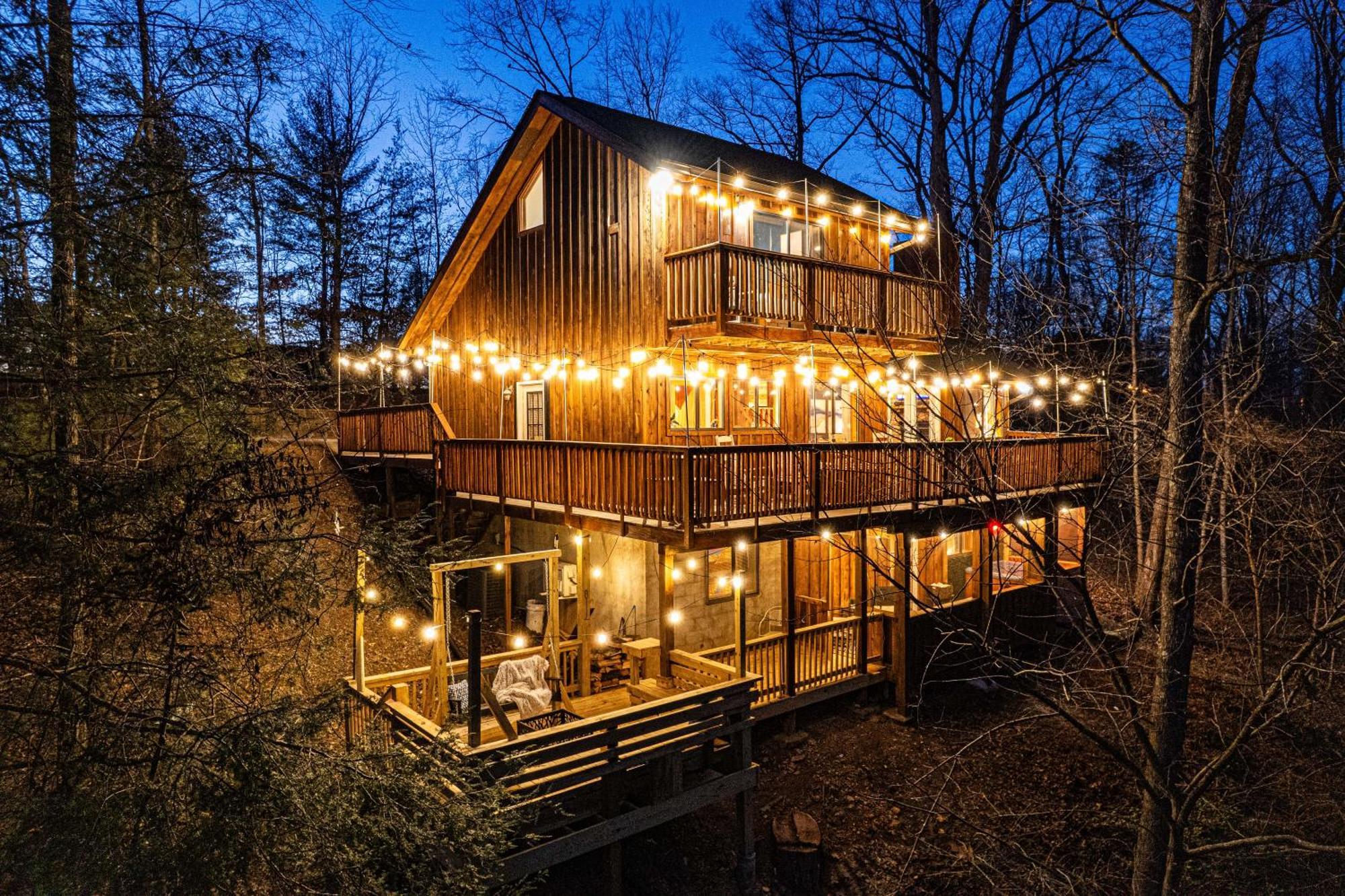 The Family Stone Luxe Cabin Sleeps 12 Hot Tub Dogfriendly Dollywood Pigeon Forge Exteriér fotografie